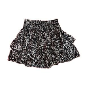 BNWT Black and Pink Patterned Women's Skirt